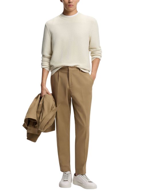 Maglione in cotone strutturato Hugo Boss | 50545283131